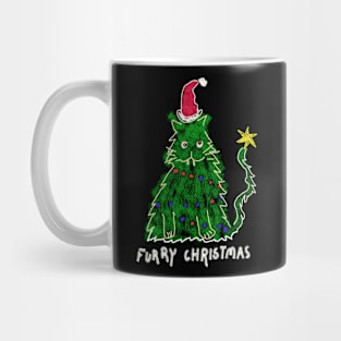 christmas cat Mug